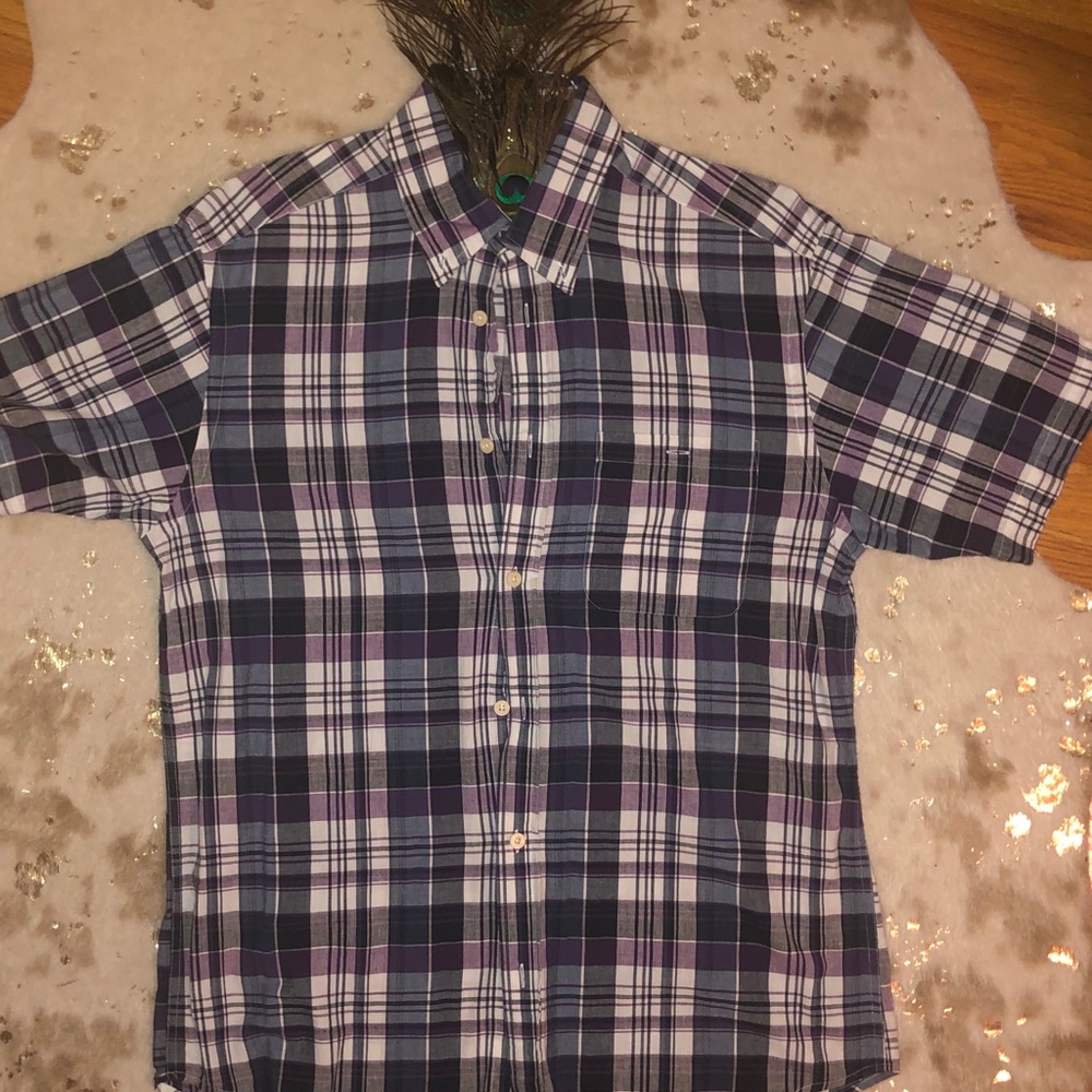 Orvis men’s plaid shirt